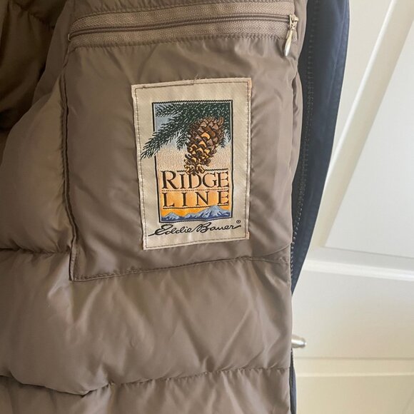 Vintage Eddie Bauer Goose Down Jacket Ridgeline Men/size L - Picture 2 of 5